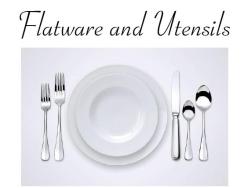 Flatware and Utensils