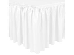 Durants Party Rentals :: Linen » White Table Skirt